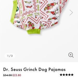 Dr.Suess Dog pj’s